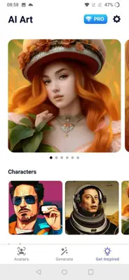 Arta・AI Art & Avatar Generator android App screenshot 5